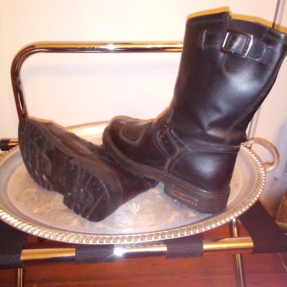 Die Hard Men's High Top Leather Boots